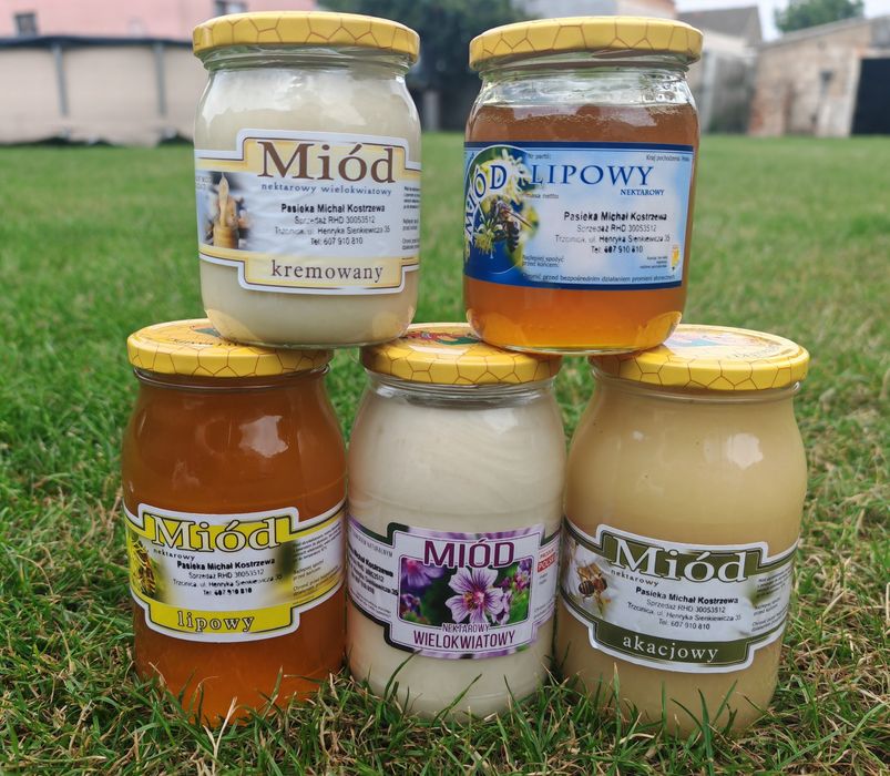 Miód 1200g naturalny