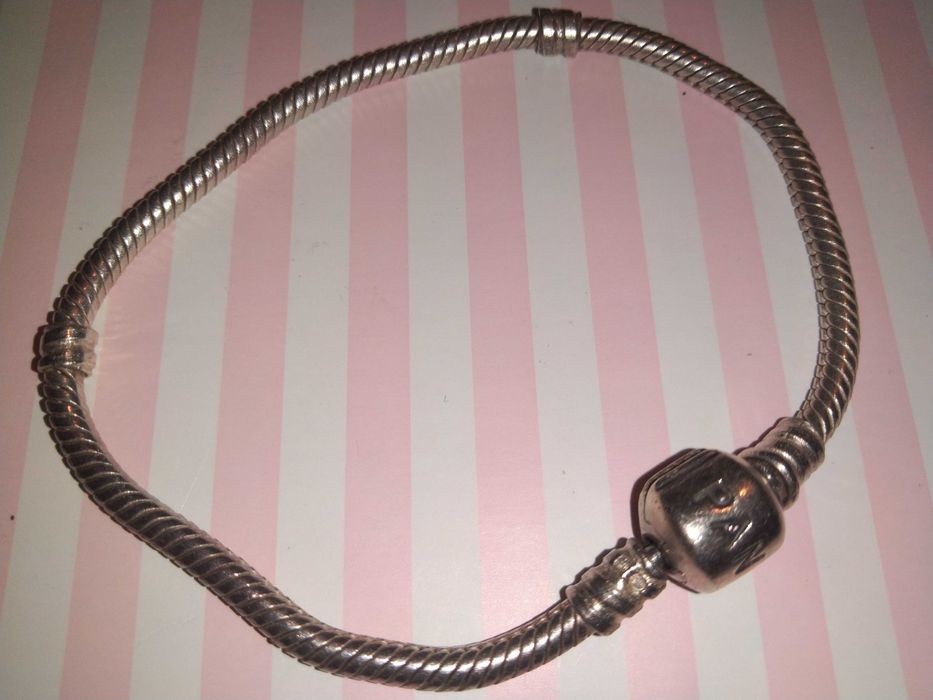 contas Pandora originais, em prata