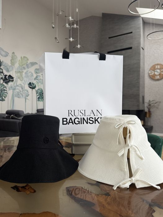 Капелюх Ruslan Baginskiy, оригінал, розмір M/L (57-58см), колір молочний/айворі