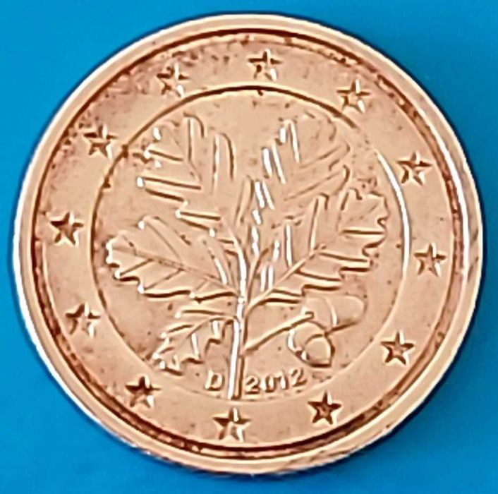 2 Cêntimos de 2012 * D * da Alemanha