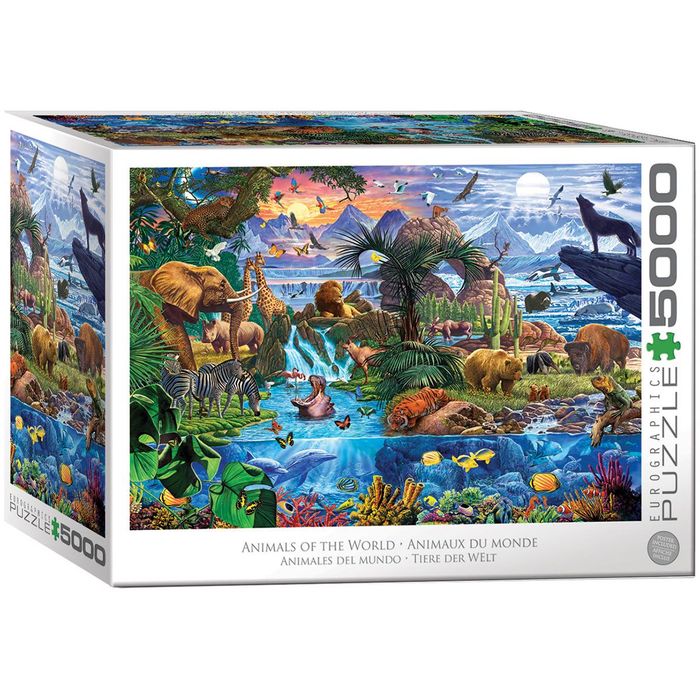 Puzzle 5000 Earth Wildlife 8520-5881. Nowy Produkt