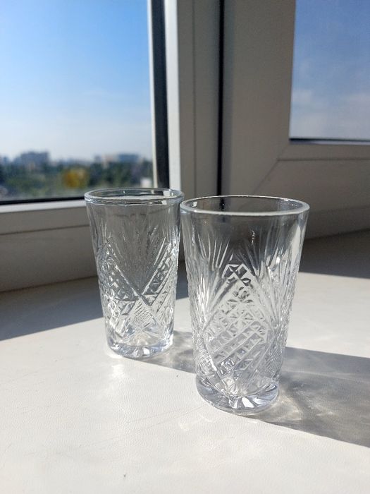 Стопки хрустальные