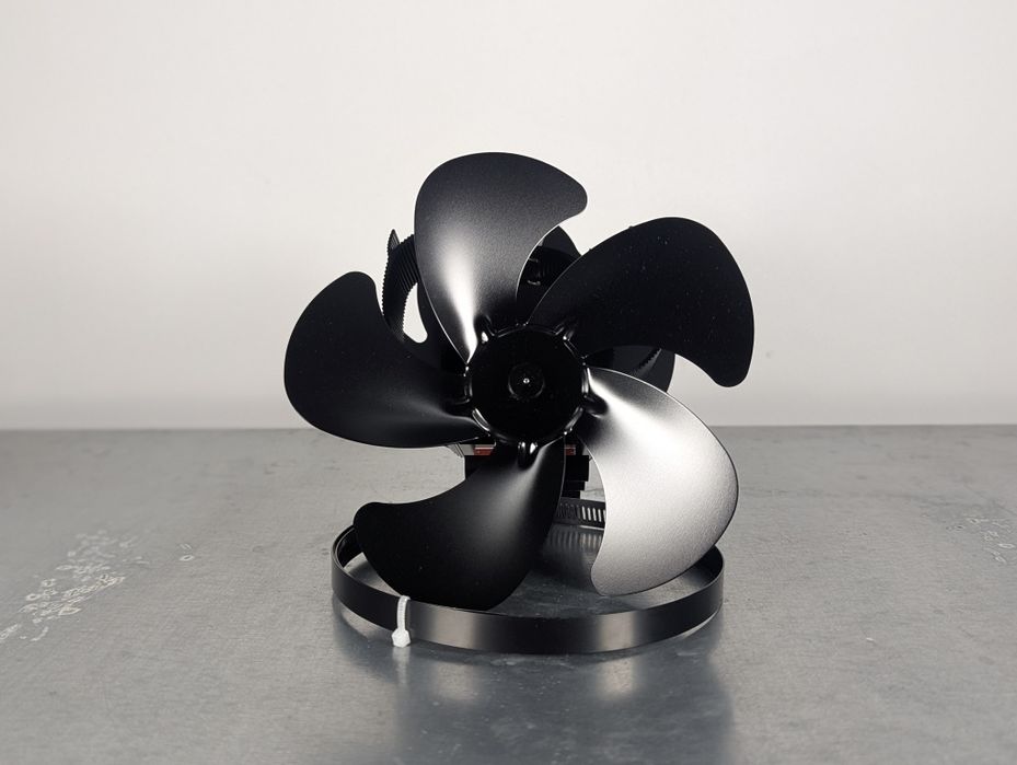 Wentylator kominkowy na rurę wiatrak termoelektryczny