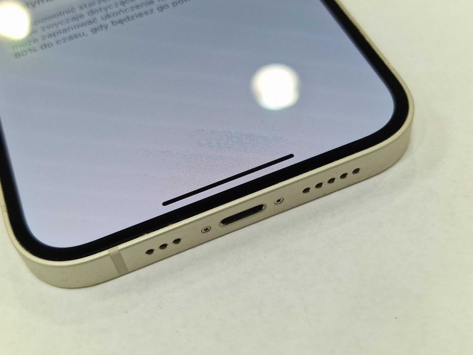 Iphone 13 128GB/ Starlight/ Bat 85%/ Grade A/ Gwarancja + ładowarka