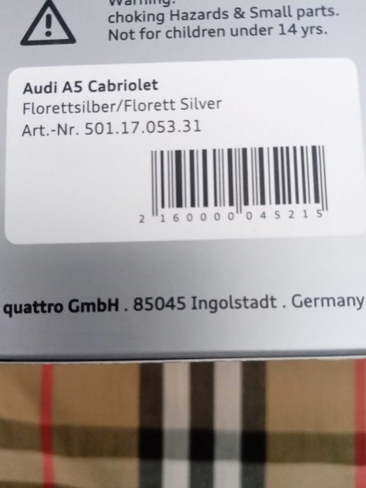 1/43 Audi A5 cabriolet