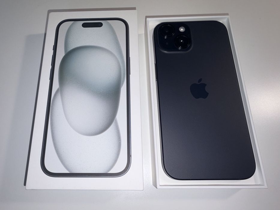 IPhone 15 czarny 128GB