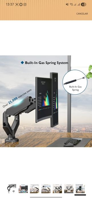 Suporte de 2 monitores