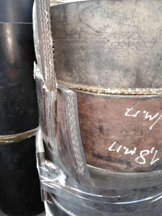 Шкребок гумовий, армований, на отвал, для ковшей на снігоприбиральні