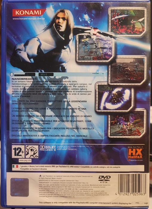 Nanobreaker PS2 ENG