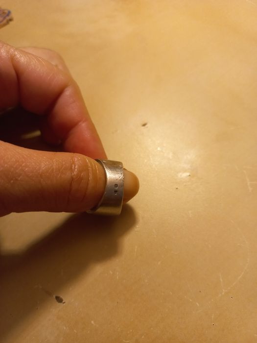 Novo preço! Anel e fio em prata menino com zirconias.