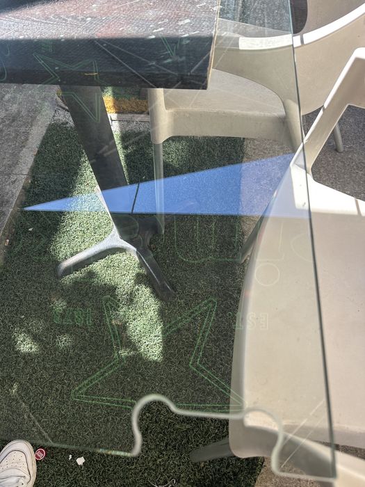 Porta de vidro temperado! 2,00m x78,5