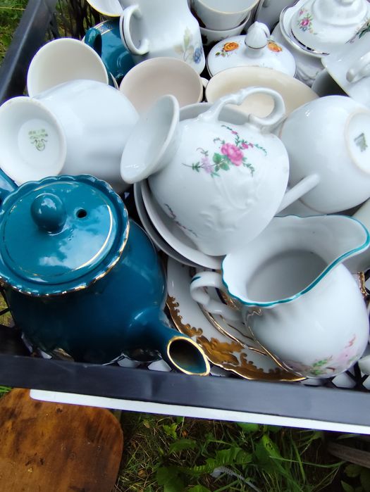 Koszyk porcelany