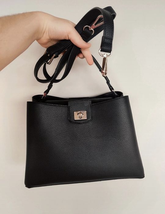 Black/ czarna /nowa/ torebka/ oldmoney /