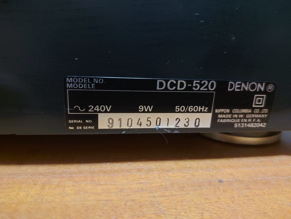 Cd Denon dcd 520