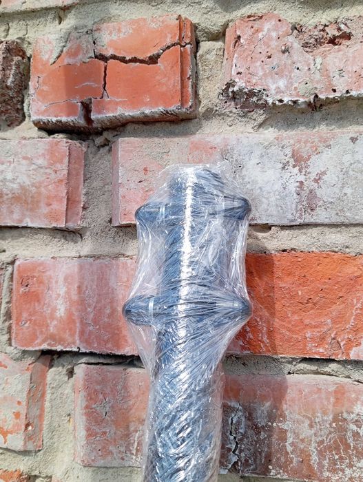 Флагшток тримач для прапора металевий з тросом