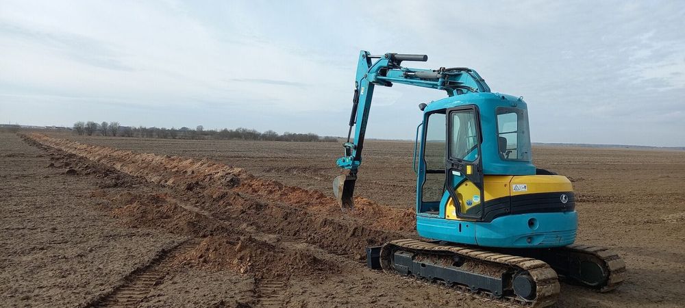 Оренда міні-екскаваторів (1т-6т). Послуги міні-екскаваторів. JCB, CAT, VOLVO, KOBELCO, TAKEUCHI, KUBOTA