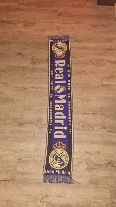 Szalik piłkarski Real Madrid LaLiga scarf football vintage