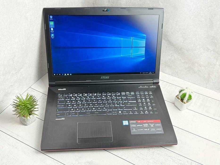 MSI GE72 6QC i7-6700HQ 16ram ssd 120 hdd 1tb GTX 960M 2gb
