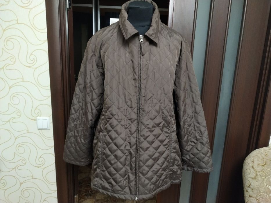 куртка стеганая на синтапоне 64-66 р-р ОБ 152 батал