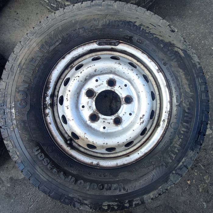 Колеса в зборі sprinter Lt 96-06 диски 5/130/15 шини 225/70/15 Contine