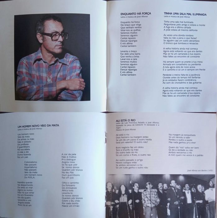 José Afonso	- - - - -		Enquanto Há Força	- - - - -	CD