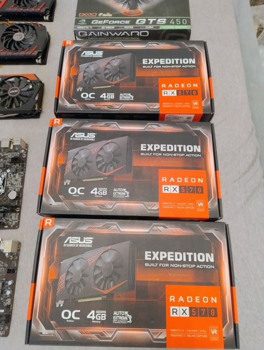 Karty graficzne i inne