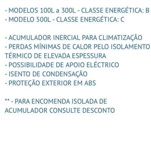 Acumulador solius inercool 100l