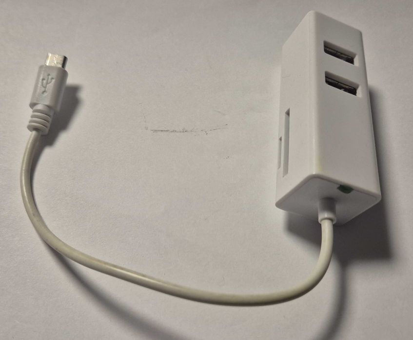 USB OTG 3 Port Hub & Card Reader