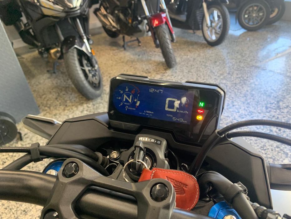 Honda CB 500 FA de 2021 com 543 Kms, Absolutamente "como Nova". Nacional com Revisōes Honda