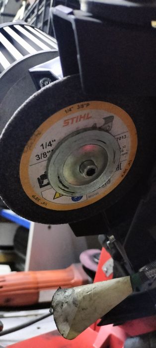 Заточка цепей бензопилы