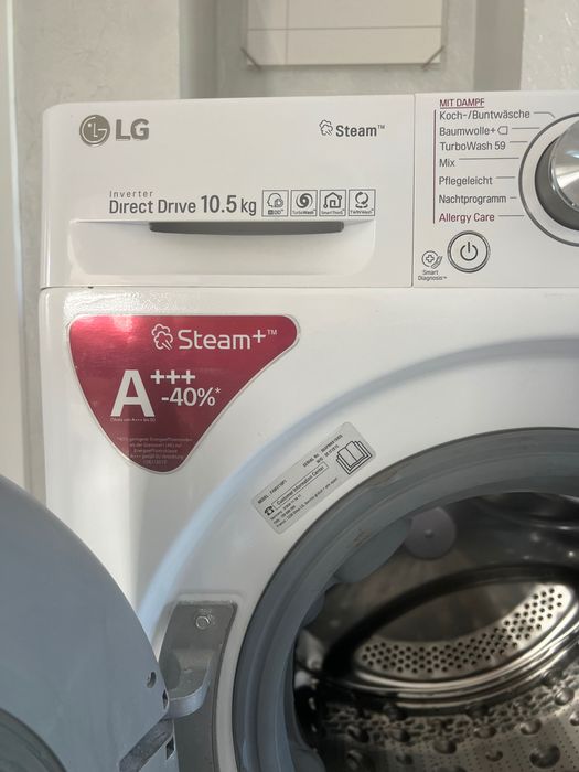 Пральна машина LG 10,5 кг