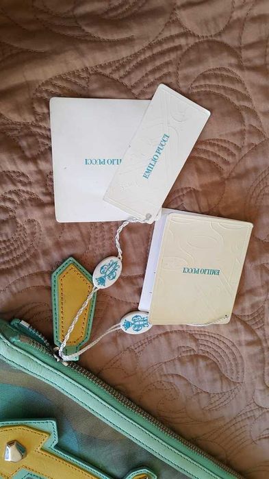 Стильная летняя сумка женская Emilio Pucci.