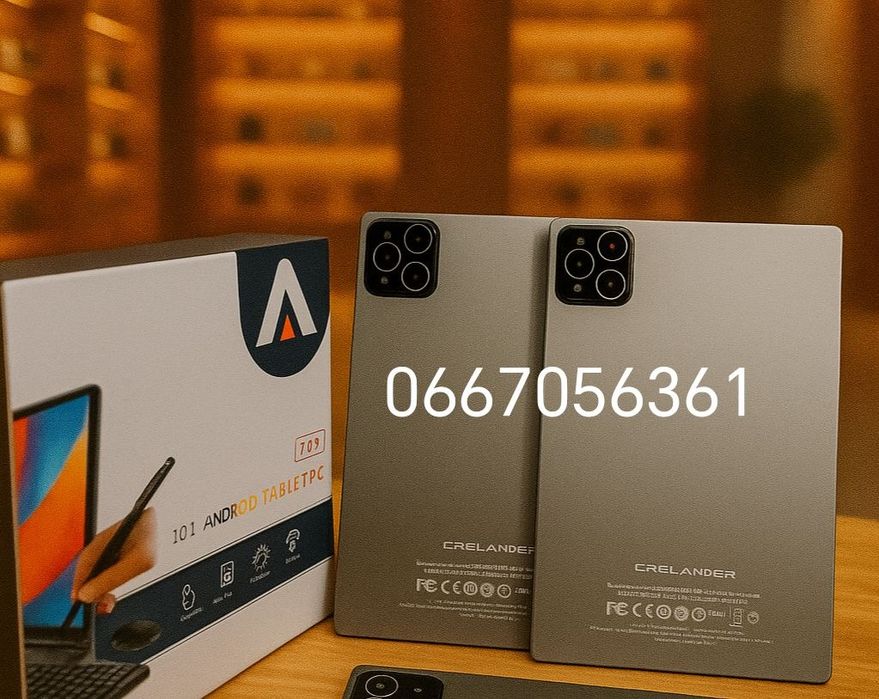 12/512 Gb, планшет, с комплектом, новый, 10.1,sim,Android 13