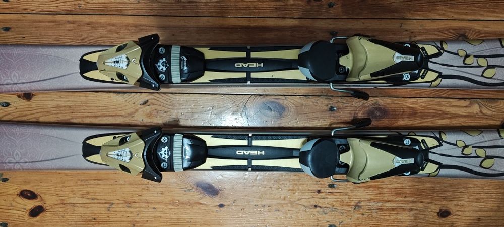 Narty  Head first  one 156cm +  wiązania  one sl90 damskie