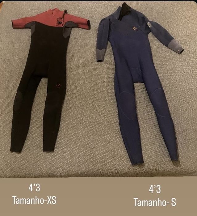 Fatos de surf usados a otimo preço!