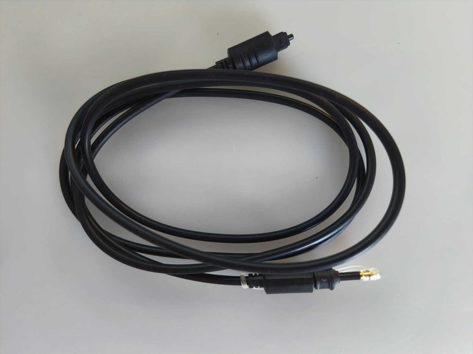 Cabo Digital Coaxial QED One 3m + Cabo Ótico Philips (Oferta)