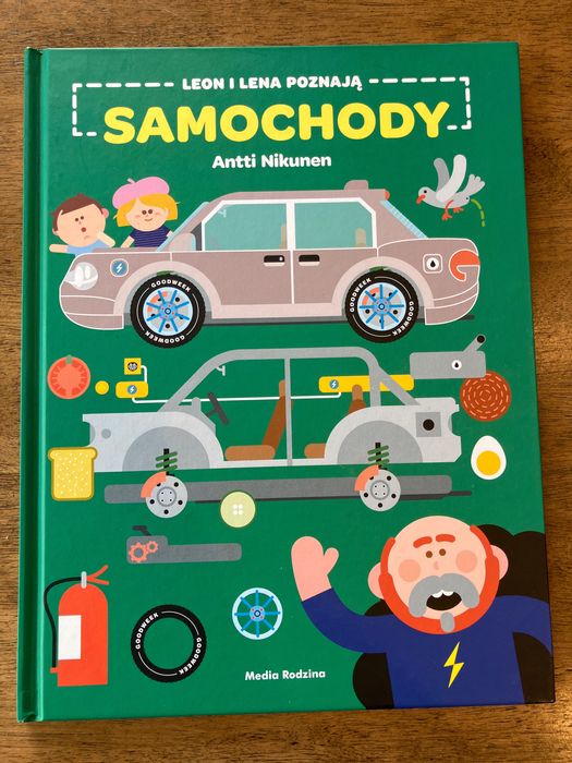 Samochody. Książka dla dzieci.