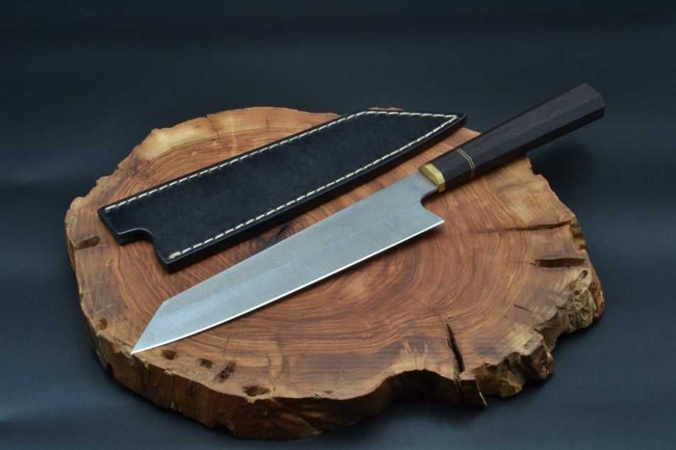 Японський ніж дамаск ручної роботи, для суші, сашимі, філе суши.