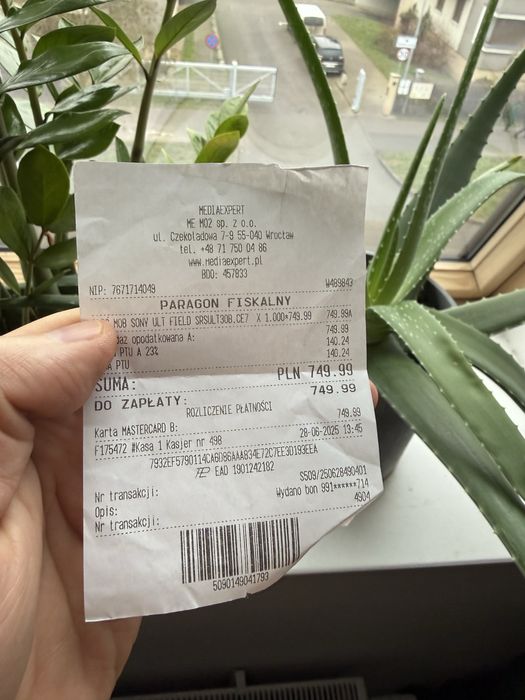 Glosnik bluetooth Sony ULT FIELD 3 gwarancja Media Expert