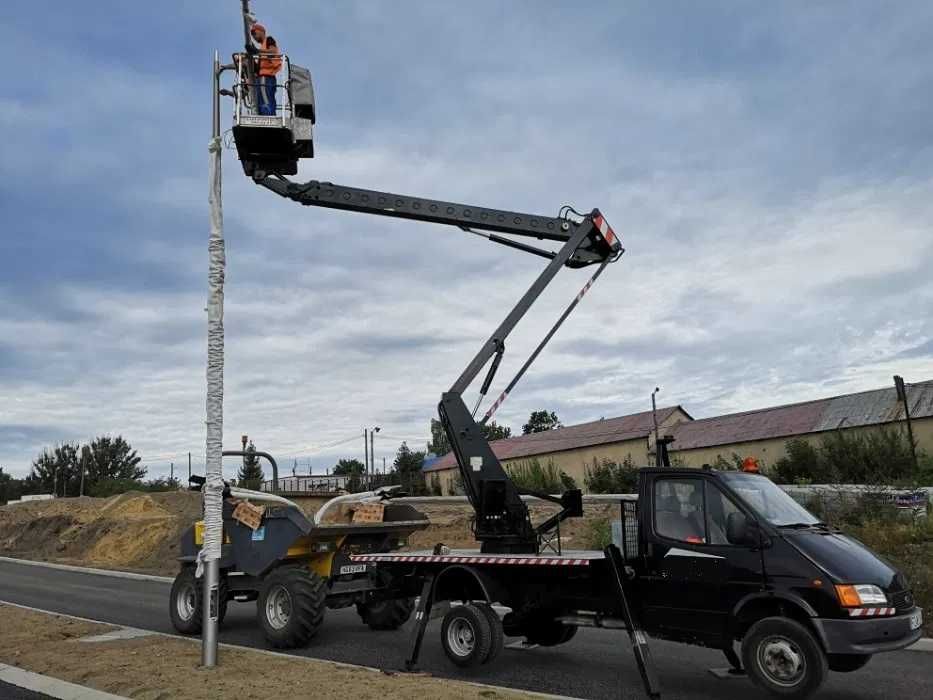 Podnośnik koszowy, wycinka drzew, podnośniki koszowe, zwyżka