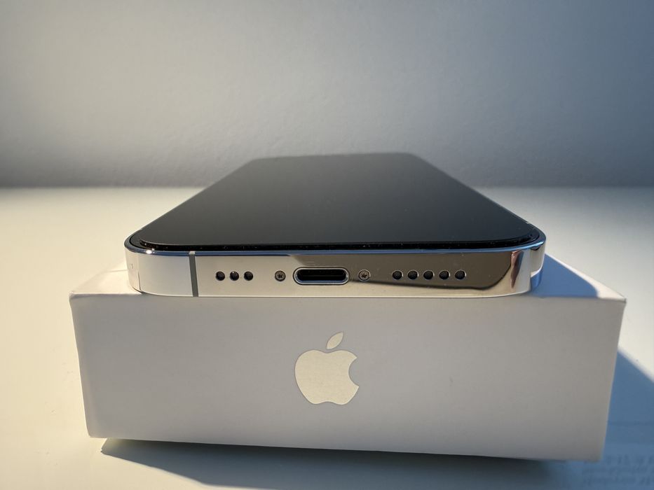 iPhone 14 Pro 128GB Silver | stan IDEALNY + etui + pudełko