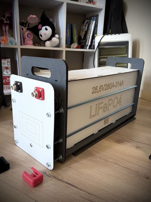 Аккамулятор Lifepo4 24v 280Ah 7kW, подключение с телефона