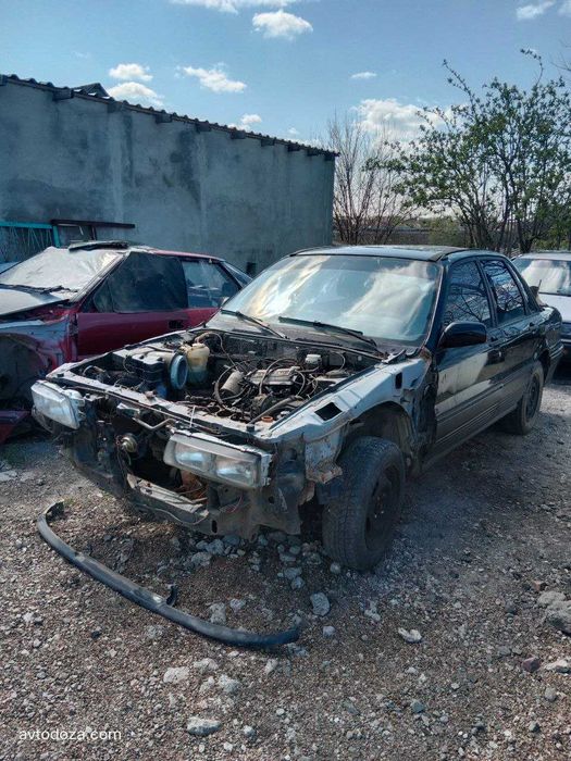 Mitsubishi Galant E32 1990: Розбирання  двигун 4G37, МКПП, кузов