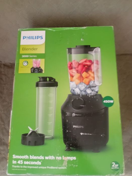 Блендер philips 3000 Series Smooth blends with no lumps in 45 seconds