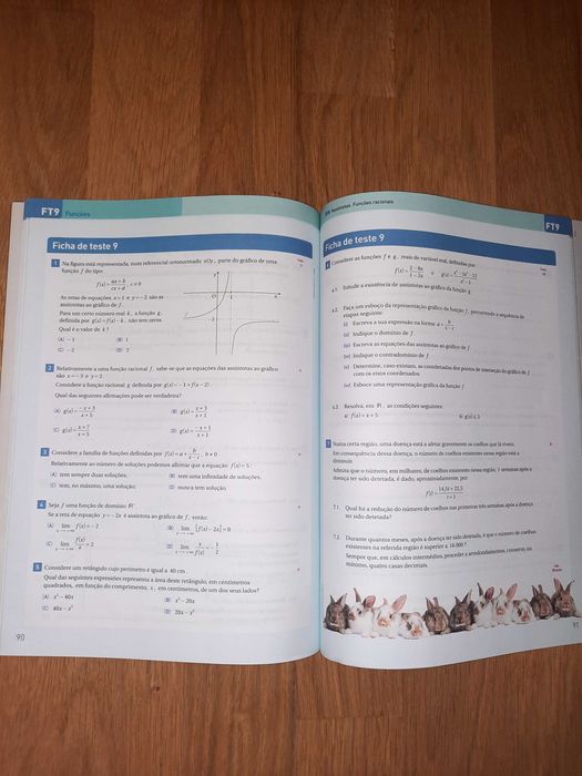 Caderno de fichas matemática 11°ano