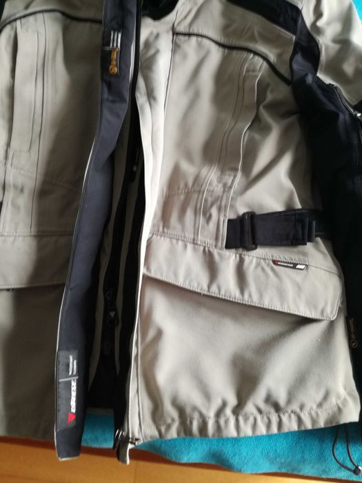 Blusão/Casaco Dainese D-Dry, todas proteções, como novo, quase sem uso