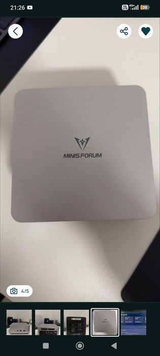 Mini PC Minisforum NAB 9498380325100595203