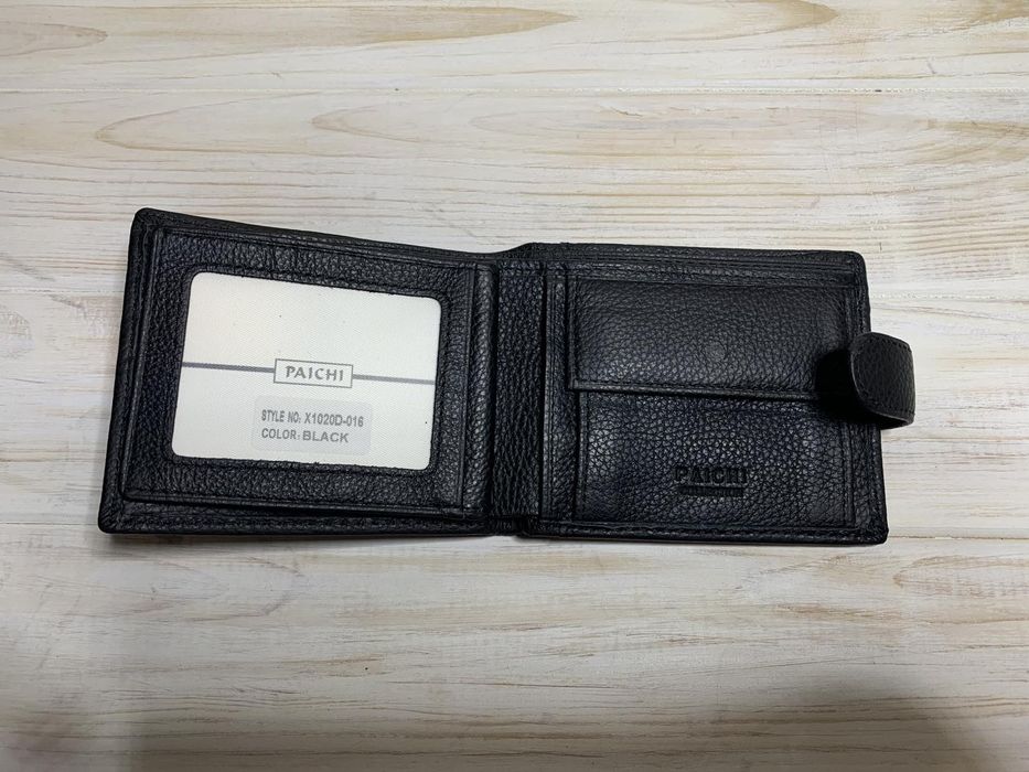 Чоловічий гаманець портмоне кошелек  шкіра PAICHI