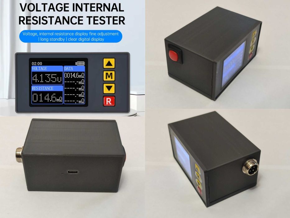 TS457 YR1035+ ZT-XR1 FNIRSI HRM10 Pro тестер аккумуляторов, щупы, кейс