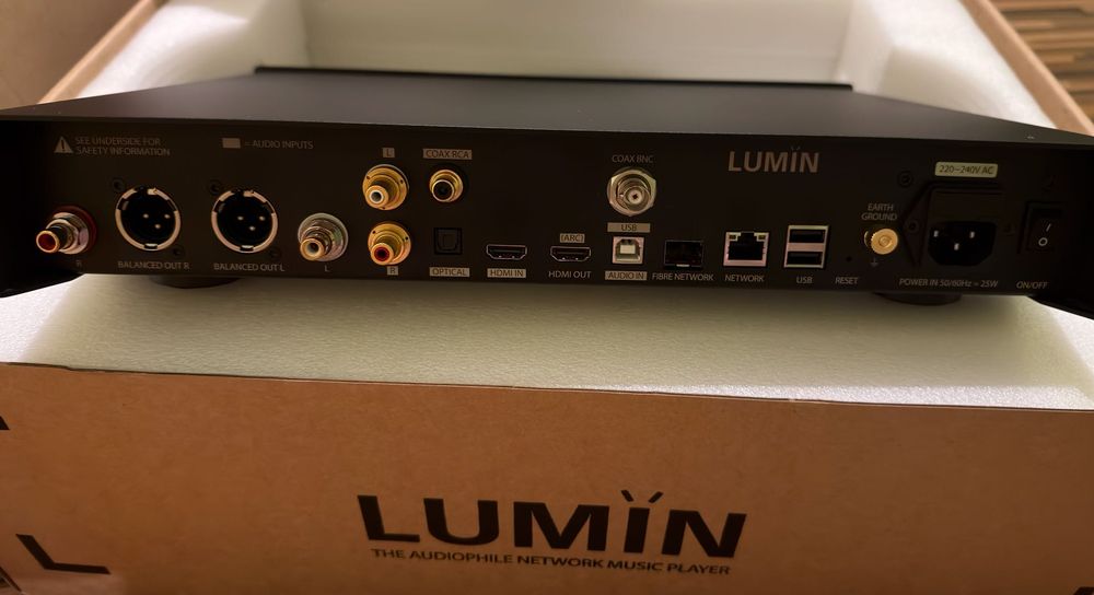Lumin P1 mini Music streamer, DAC, przedwzmacniacz